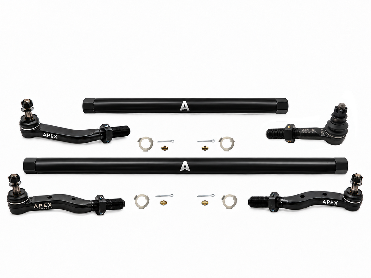 KIT115 - Jeep Wrangler JL & Gladiator JT - 2.5 Ton ProLock Tie Rod & Drag Link Assembly - Steel