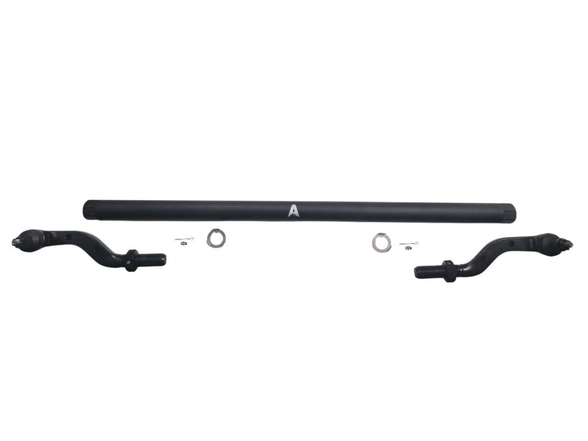 KIT121 - Jeep Wrangler JL & Gladiator JT - 2.5 Ton ProLock Tie Rod Assembly - Dana44 - Black Aluminum