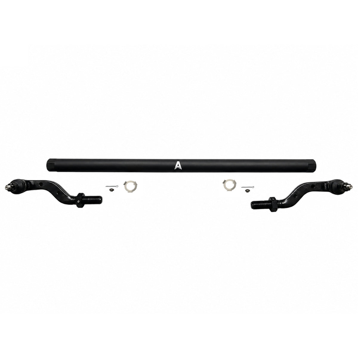 KIT122 - Jeep Wrangler JL & Gladiator JT - 2.5 Ton ProLock Tie Rod Assembly - Dana30 - Black Aluminum