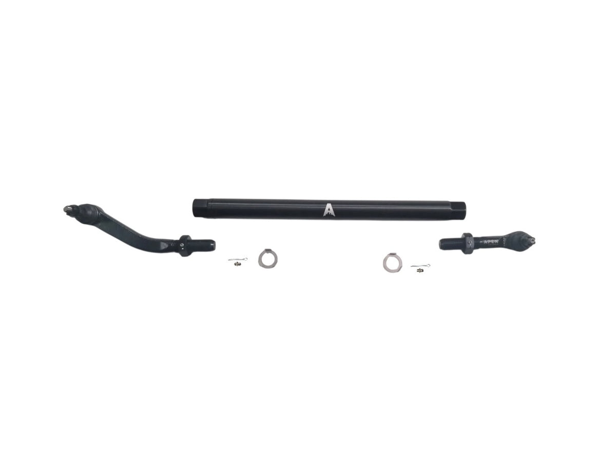 KIT123 - Jeep Wrangler JL & Gladiator JT - 2.5 Ton ProLock Drag Link Assembly - NoFlip - Black Aluminum