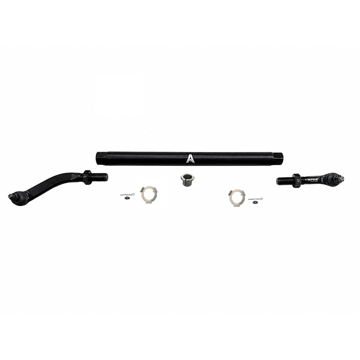KIT124 -  Jeep Wrangler JL & Gladiator JT - 2.5 Ton ProLock Drag Link Assembly - YesFlip - Black Aluminum