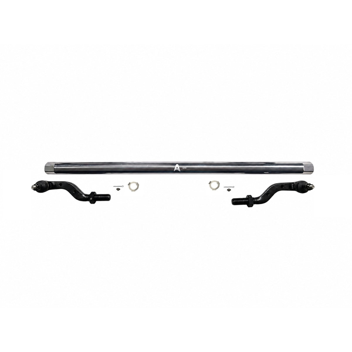 KIT127 - Jeep Wrangler JL & Gladiator JT - 2.5 Ton ProLockTie Rod Assembly - Dana30 - Polished Aluminum