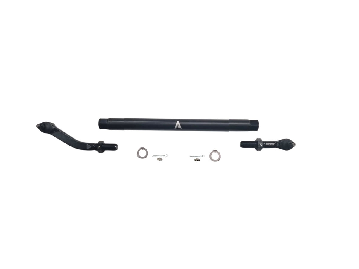 KIT137 - Jeep Wrangler JK 2.5Ton ProLock Drag Link Assembly - NoFlip - Black Aluminum