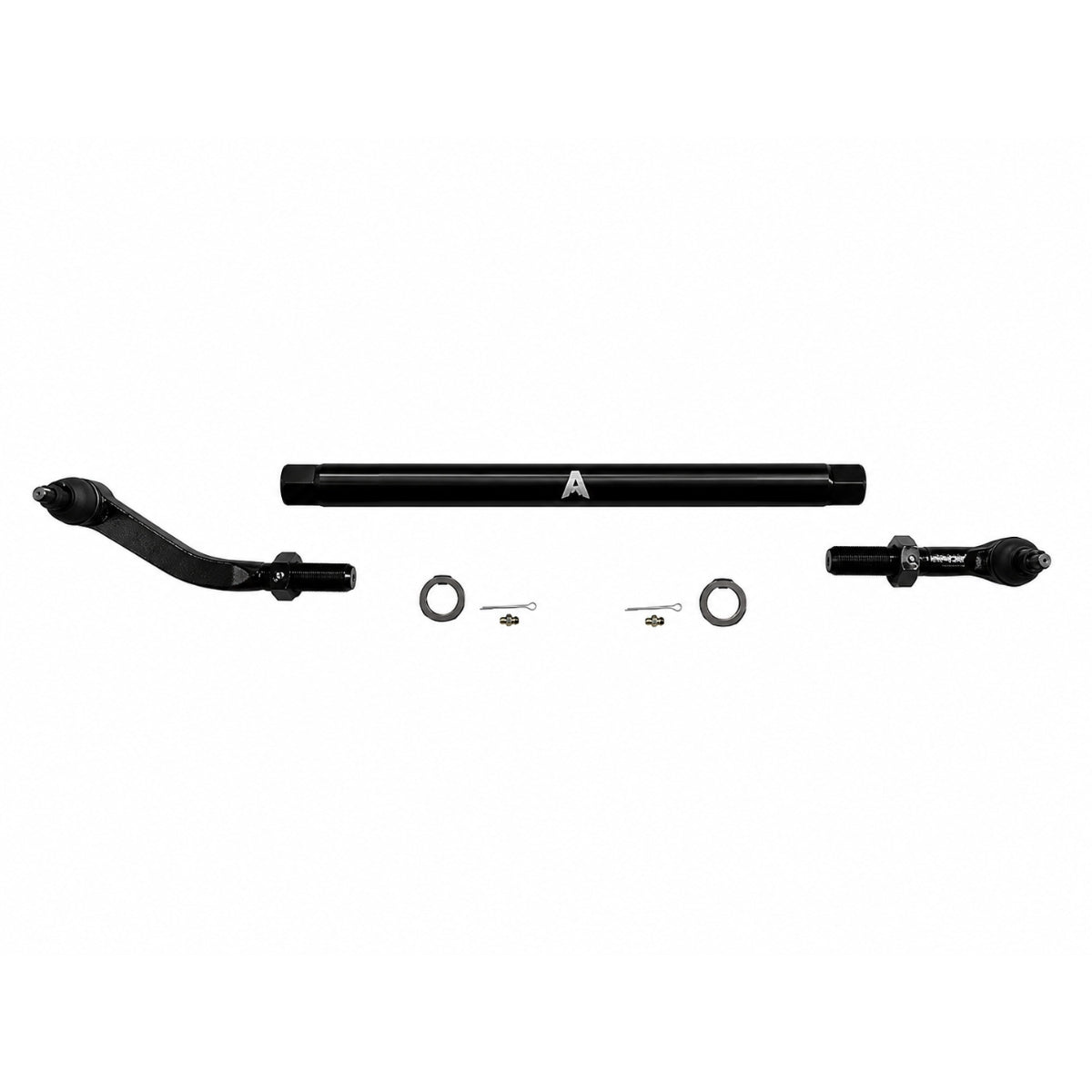 KIT137 - Jeep Wrangler JK 2.5Ton ProLock Drag Link Assembly - NoFlip - Black Aluminum