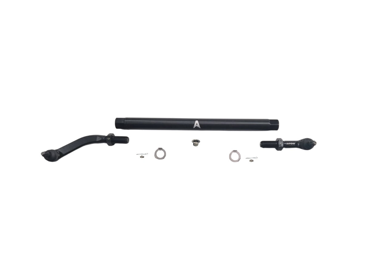 KIT138 - Jeep Wrangler JK 2.5Ton ProLock Drag Link Assembly - YesFlip - Black Aluminum