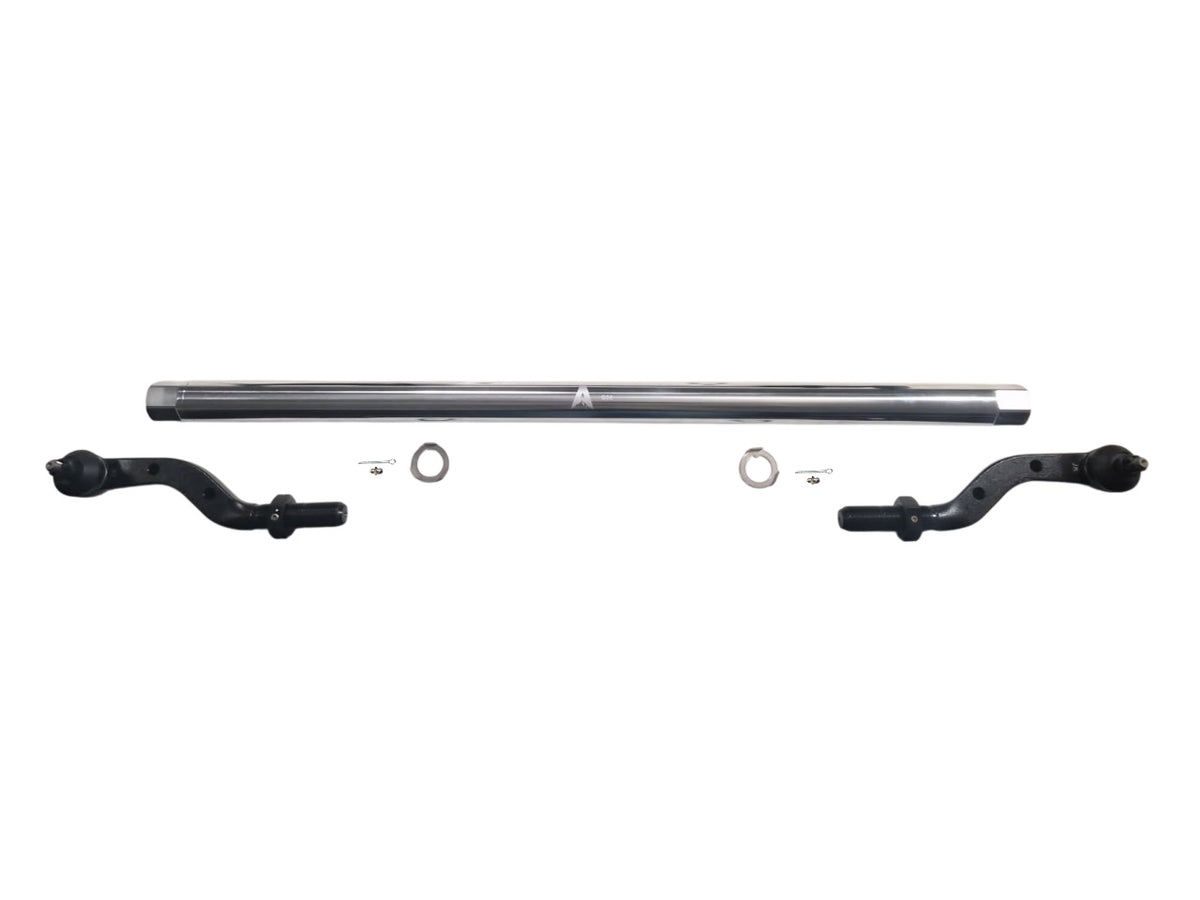 KIT141 - Jeep Wrangler JK 2.5Ton Tie Rod Assembly - Polished Aluminum