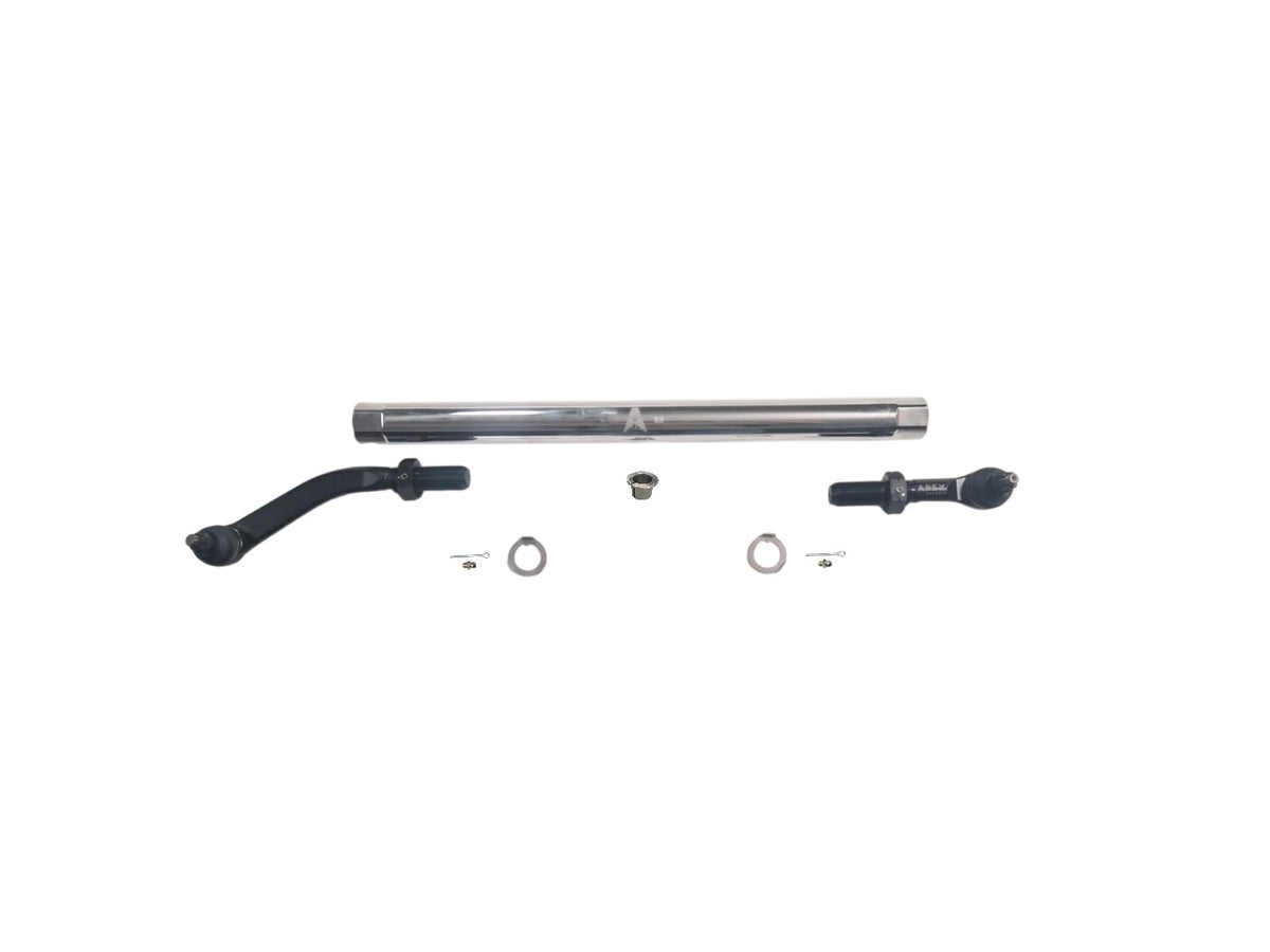 KIT143 - Jeep Wrangler JK 2.5Ton ProLock Drag Link Assembly - YesFlip - Polished Aluminum