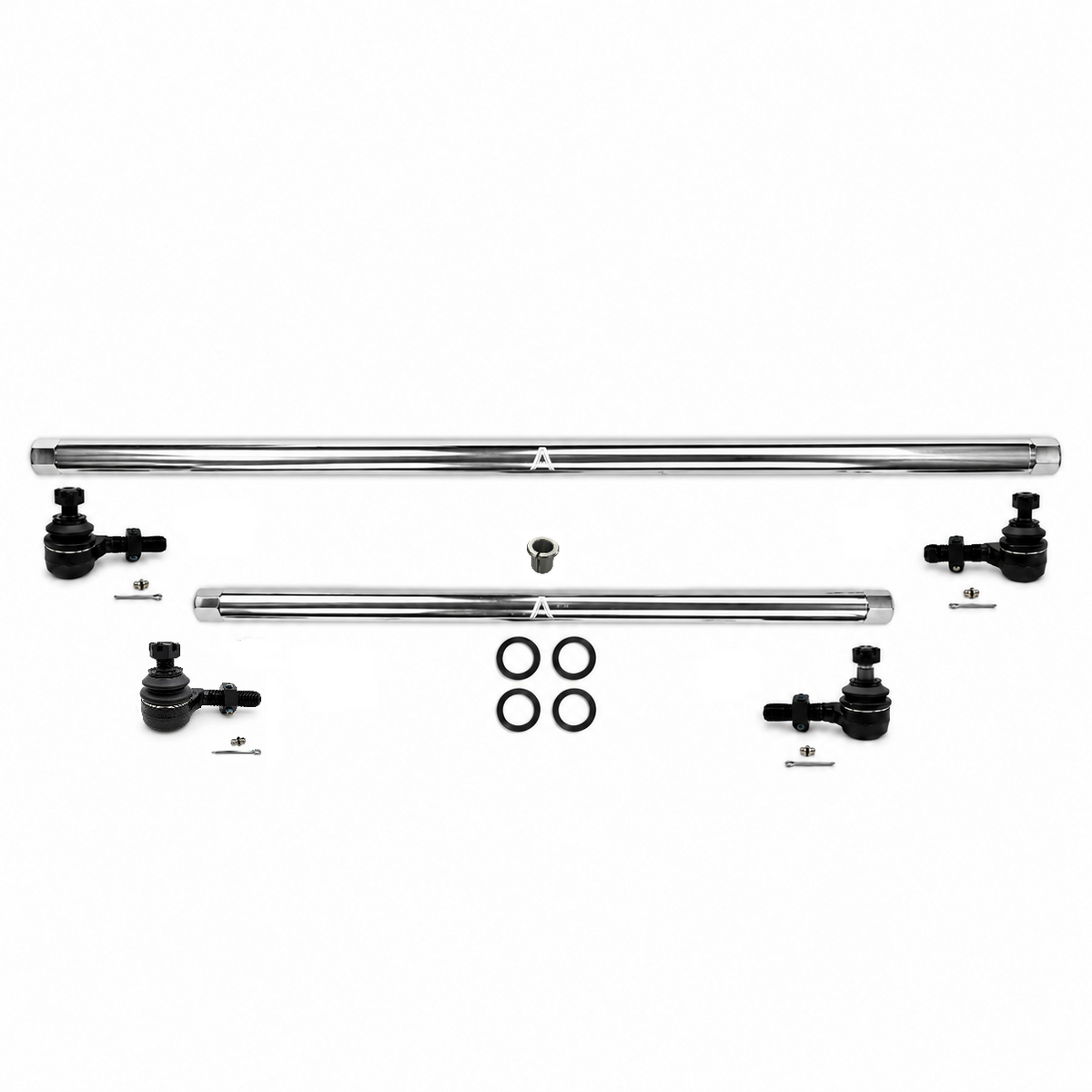 KIT155 - Jeep Wrangler JK - 1 Ton Steering Kit - POL Aluminum