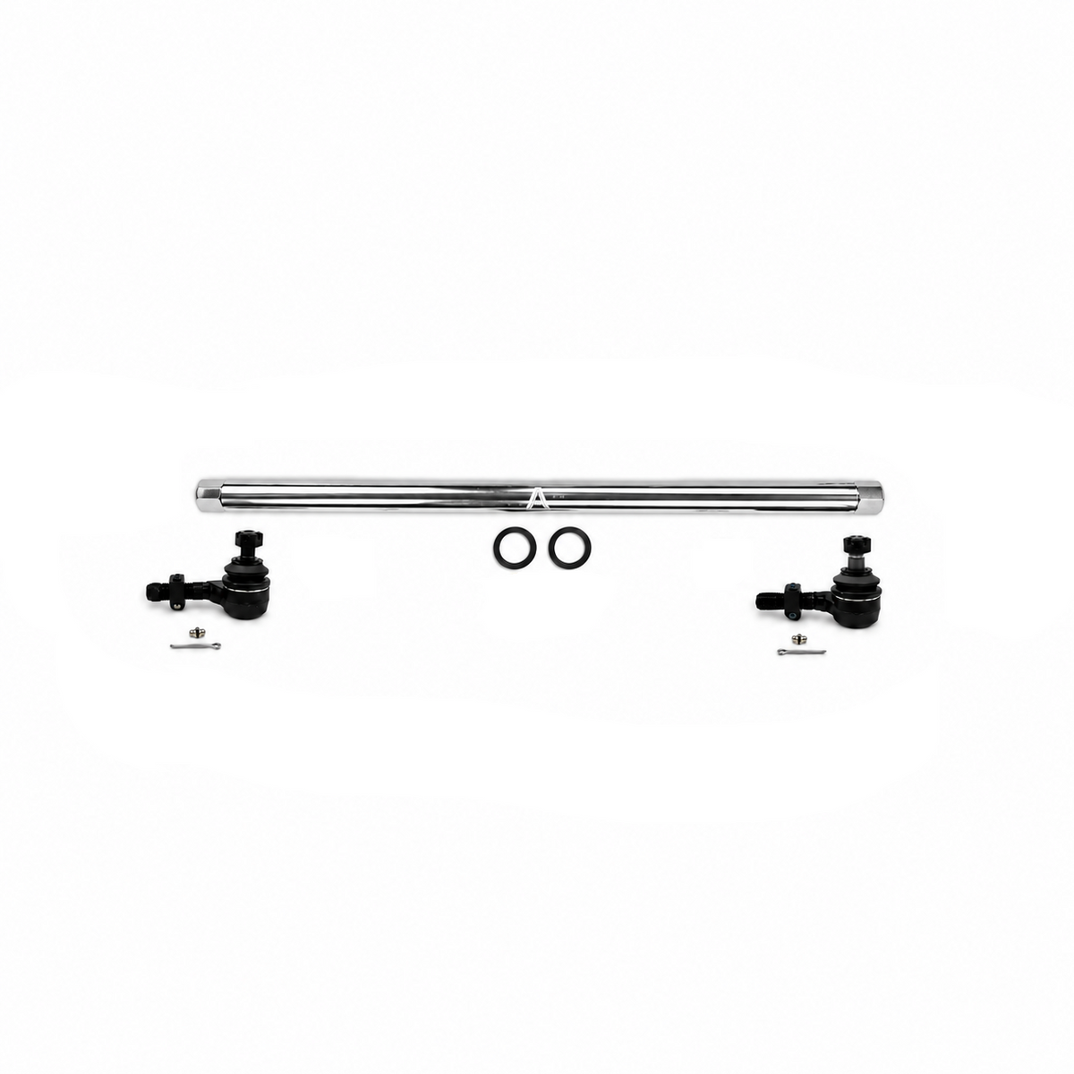KIT157 - Jeep Wrangler JK - 1 Ton Drag Link Kit - Polished Aluminum - NoFlip